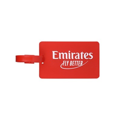 Étiquettes à bagages personnalisées Logo Emirates Étiquettes à bagages personnalisées Cadeau en vrac pour les entreprises