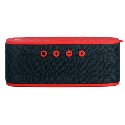 Fly Emirates Logo haut-parleur Bluetooth rouge avec chargeur sans fil pour la promotion