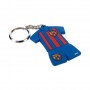 Porte-clés en caoutchouc pour maillot de football de Barcelone, articles uniques en gros à vendre