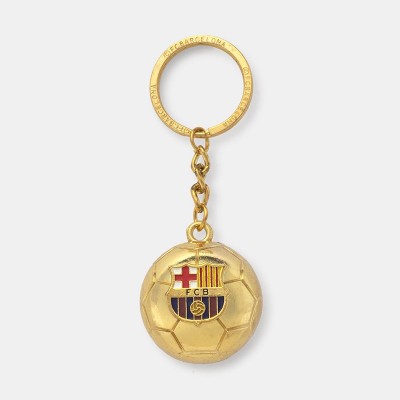 Cadeaux personnalisés de porte-clés en métal de porte-clés en métal du FC Barcelone pour le club de football