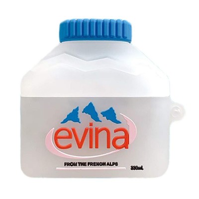 Evian Mineral Water Étui de chargement Airpod bon marché Meilleurs articles cadeaux