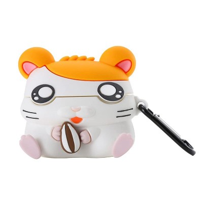 Étui Airpod Hamtaro de dessin animé, articles cadeaux personnalisés personnalisés