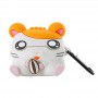 Étui Airpod Hamtaro de dessin animé, articles cadeaux personnalisés personnalisés