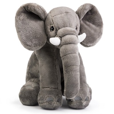 Jouet éléphant mignon de taille moyenne, 11.4 pouces, Animal en peluche pour enfants