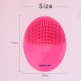 Brosse nettoyante pour le visage en silicone personnalisée, meilleur cadeau de Noël pour sa brosse pour le visage