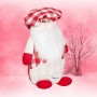 Jouets en peluche personnalisés du père noël avec lumière LED, cadeau de noël pour enfants