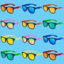 Cadeau promotionnel de Noël Lunettes de soleil pour enfants Lunettes de soleil personnalisées en vrac pour enfants Cadeau de Noë