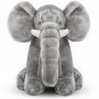 Jouets d'éléphant en peluche personnalisés, peluches personnalisées avec logo pour idée de cadeau de noël 2022