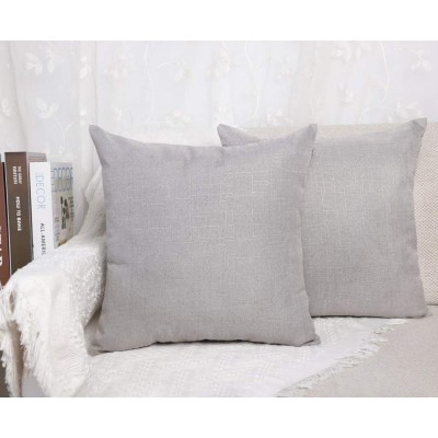 Taie d'oreiller grise personnalisée de Noël Euro Pillow Shams