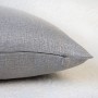 Taie d'oreiller grise personnalisée de Noël Euro Pillow Shams