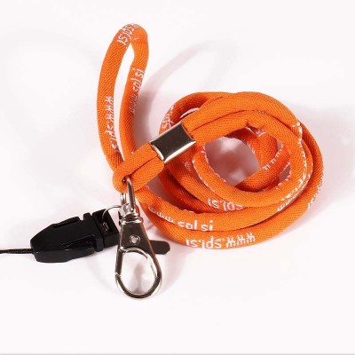 Longe de clé personnalisée Tubular Orang pour longes de croisière personnalisées