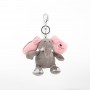 Porte-clés personnalisé en peluche éléphant Porte-clés personnalisé en peluche éléphant