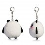 Porte-clés personnalisé en peluche Panda