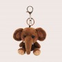 Porte-clés personnalisé en peluche Mini Éléphant Porte-clés personnalisé Éléphant en peluche