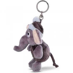 Elephant Custom Plush Keychain Plush Elephant Personalized Keychain