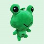 Porte-clés personnalisé en peluche grenouille