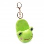 Pantoufles de grenouille Porte-clés en peluche personnalisé Pantoufles de grenouille en peluche Porte-clés personnalisé