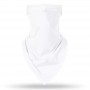 Masque blanc Couvre-visage en guêtre de cou en microfibre 100% polyester pour hommes femmes