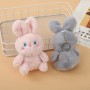 Porte-clés en forme de lapin pour bébé, articles promotionnels personnalisés en peluche