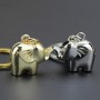 Porte-clés en métal personnalisé éléphant Porte-clés 3D personnalisé éléphant