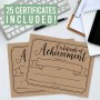 Certificat vierge avec cadre de document de certificat personnalisé avec logo