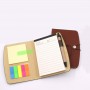 Bloc-notes de couverture en PU avec bloc-notes avec LOGO imprimable