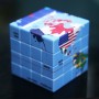 Rubik's Cube personnalisé avec photos meilleur cadeau 4 par 4 Rubik's Cube pour les enfants de la famille d'affaires