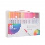 Ensemble de stylos aquarelle solubles dans l'eau, 12 couleurs, peinture de remplissage, stylo aquarelle