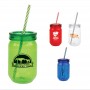 Mason Jar Straw Cup Tasse Mason monocouche