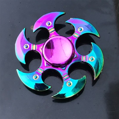 2024 Spinner Fidget en métal populaire imprimé avec votre marque Spinners Fidget personnalisés chauds