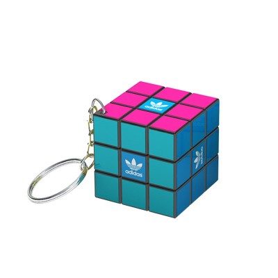 Mignon et nouveauté Mini 3x3 Cube porte-clés meilleur cadeau promotionnel Rubik's Cube porte-clés