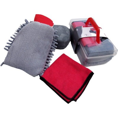 Vendez comme des petits pains chauds Kit de lavage de voiture à domicile Kit de détails personnalisé pour l'intérieur de la voit