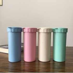 Bouteille d'eau en paille de blé personnalisée et incassable, fournisseur de cadeaux