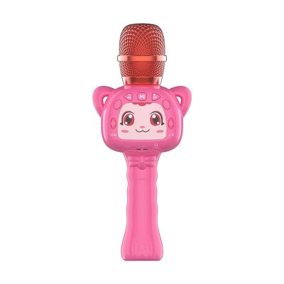 Meilleure vente Mic-k17 rose karaoké Microphone musique enfants jouet