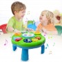 Table musicale éducative portative et multifonction pour enfants, jouets d'apprentissage