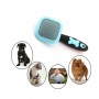 Fournitures pour animaux de compagnie, brosse lisse pour le nettoyage des poils de chien et de chat, vente en gros