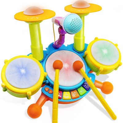 Prix ​​d'usine Kid Music Toy Drum Set par fournisseur de cadeaux de jouets de promotion