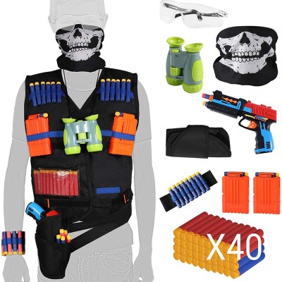 Jouet cadeau grossiste jeu de plein air enfants gilet tactique Kit garçon filles jouets cadeaux