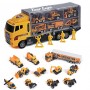 Prix ​​d'usine voiture camion jouets transporteur Construction voitures 11 en 1 jouets