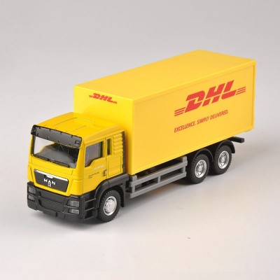 Cadeaux d'affaires en gros DHL Toy Truck comme cadeau de vacances pour les clients