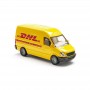 Modèle jaune de camion d'expédition DHL pour cadeau de Collection Promo Express Dhl