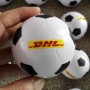 Balles anti-stress personnalisables avec logo DHL imprimé, meilleur cadeau promotionnel pour les entreprises