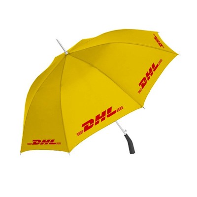 Parapluies personnalisés imprimés avec logo DHL avec logo personnalisé votre parapluie