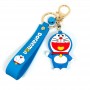 Adorable Doraemon porte-clés en caoutchouc personnalisé petit cadeau promotionnel porte-clés en PVC personnalisé