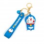 Adorable Doraemon porte-clés en caoutchouc personnalisé petit cadeau promotionnel porte-clés en PVC personnalisé