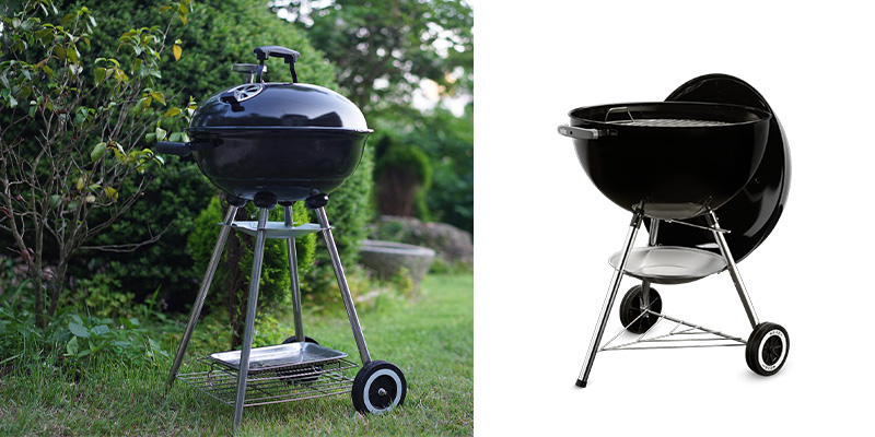 Original Kettle 22 in W Black Kettle Charcoal Grill