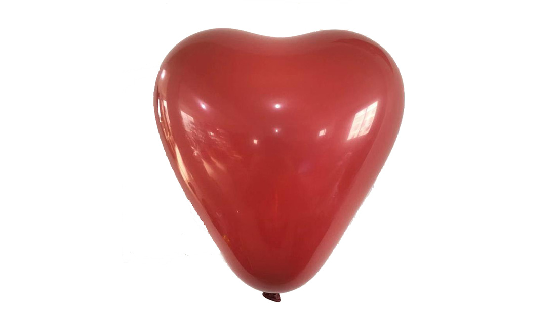 logo conçu à la mode sur les produits imprimés votre propre nom fournisseur de ballons de la saint-valentin