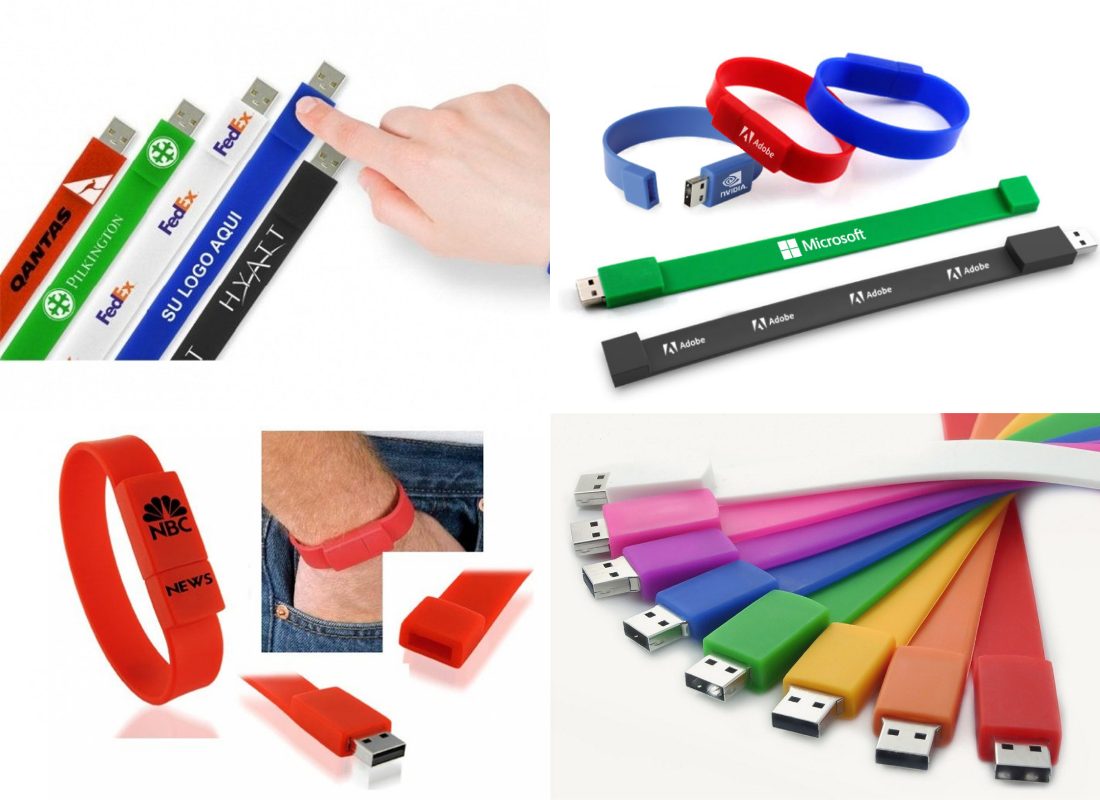 best promotional gift usb bracelet gift supplier