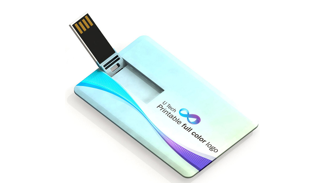 logo de l'entreprise produits carte de visite en métal lecteur usb Chine fournisseur