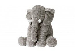 Quel est l'aspect initial du porte-clés éléphant en peluche